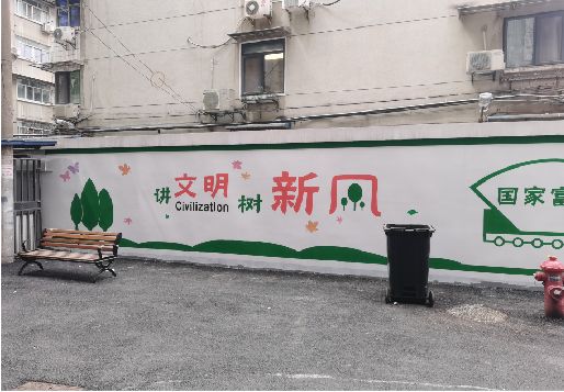 舒城社区墙绘